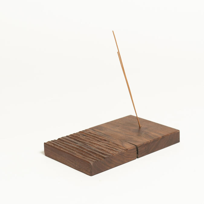 carved incense burner